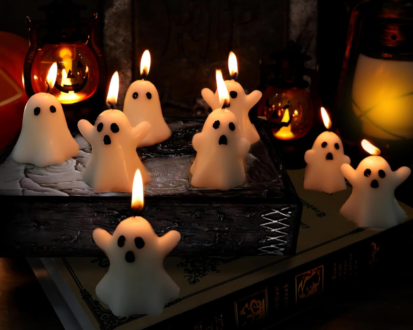 Mini Ghost Shaped Candle