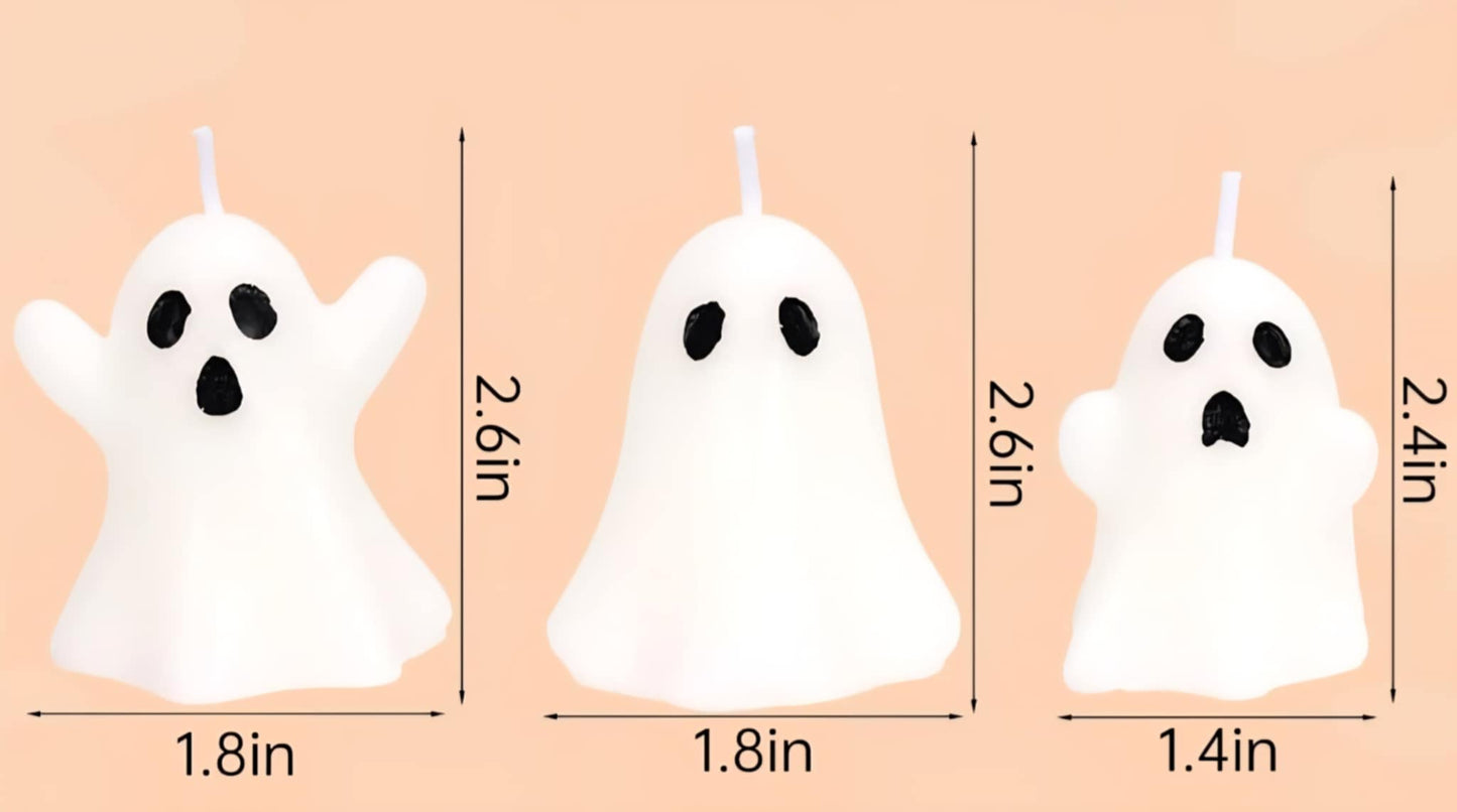 Mini Ghost Shaped Candle