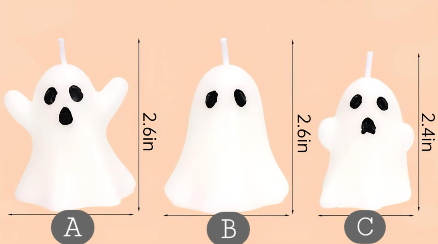 Mini Ghost Shaped Candle