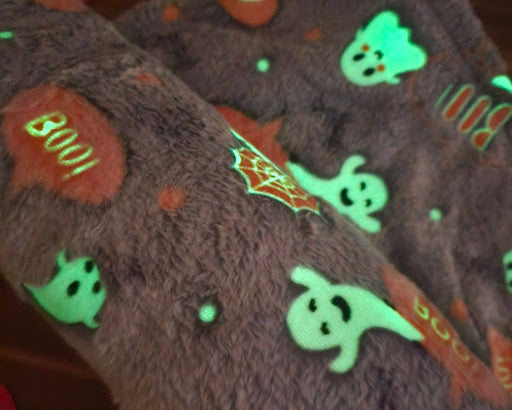 Halloween Glow Throw Blanket